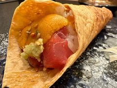 海胆山三色甜卷-鮨政·Omakase(港汇恒隆广场店)