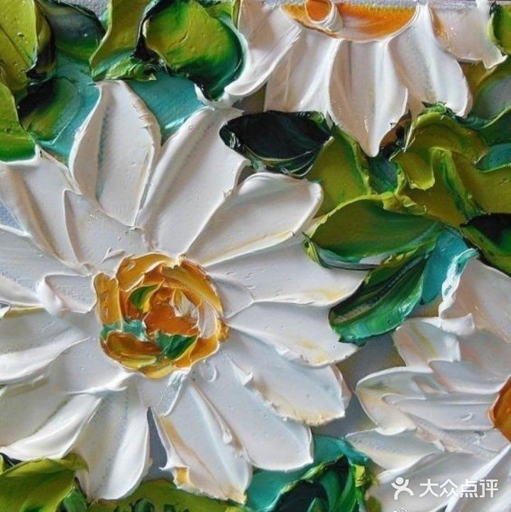 堆积画法,很费颜料但也真的很好看!