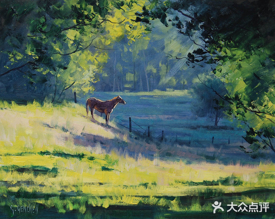 印象派油画美到极致的纯美风景👀