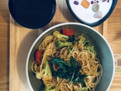 黑胡椒鲜蔬意面-漫蔬•台北蔬食小馆VEGGIEBOIL(朝晖店)