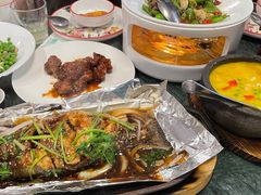 石锅海鲜豆腐-新白鹿餐厅(京基KK ONE店)