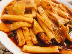 原味炒年糕-猫头鹰炸鸡
