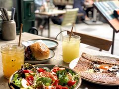 鸡蛋蘑菇熏肉荞麦可丽饼-RAC BAR(安福路店)