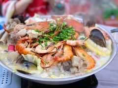 招牌海鲜骨煲-凤城康记饭店