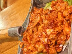辣炒酱炒五花肉-恩你小木屋·韩式料理(假日广场店)