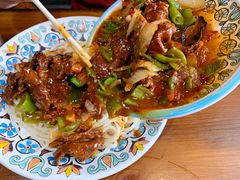 -歹歹的加个面过油肉拌面