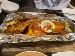 铁板锡纸鲈鱼-高第街56号港式餐厅(山大路店)