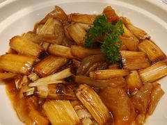 葱烧蹄筋-城南往事·鲁菜·烤鸭(世茂宽厚里·大明湖店)