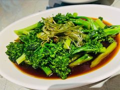 白灼橄榄菜-疆山别院烧烤·新疆菜(铁路局店)