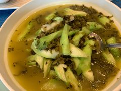 倒笃菜烧丝瓜-老淳安—伴山伴湖(千岛湖开元度假村店)