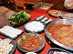 -谭鸭血老火锅(图书馆店)