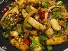 香锅八爪鱼-小菜园新徽菜(江阴万达店)