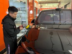 -鲨鱼皮汽车凹陷玻璃修复(静安店)