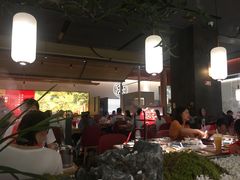 大堂-左庭右院鲜牛肉火锅(苏州园区永旺店)