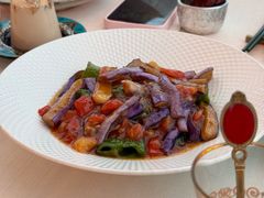 虎皮辣子烧茄子-龟兹KUCINA·新疆菜(前滩L+PLAZA店)