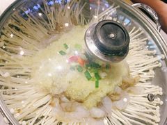 平锅蒜蓉虾-我家福厨(万达中餐厅店)