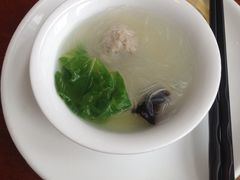 青菜肉丸粉丝汤-老头儿油爆虾(星光一期店)