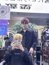 -藤野造型专业烫染接发