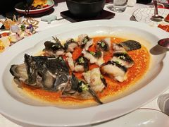 潮州老菜脯蒸老虎斑-北京柏悦酒店·锦庭餐厅Dining Room