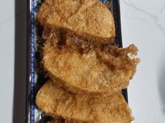 鸡蛋炸馒头片-大槐树烤肉馆