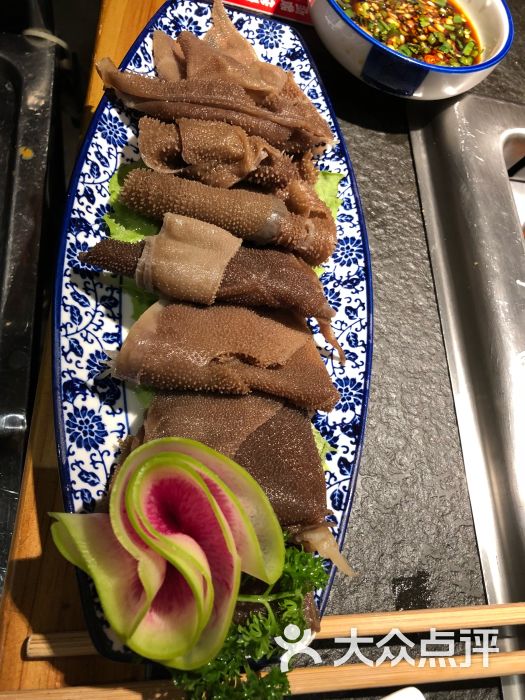 重庆德庄火锅(文华里店)德庄毛肚图片 - 第3张