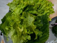 包肉叶生菜-小米烤肉·和牛原切-创意韩料(东关店)