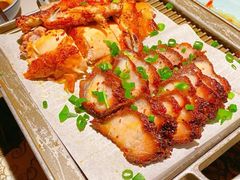 绿茶烤鸡烤肉合拼-绿茶餐厅(松江万达店)