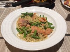 莳萝芦笋珍鲑意面-必胜客(省府店)