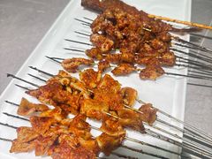 酸辣羊肚把-甘兰老金家辣子烤肉