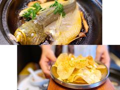 原汁原味焗黄花鱼-八月小厨· 湛江风味粤菜
