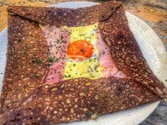 巴黎火腿鸡蛋芝士蘑菇可丽饼-RAC BAR(安福路店)