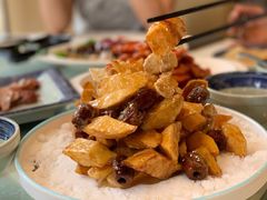 拔丝三样-山南熏肉大饼(辽菜旗舰店)