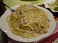 奶油培根蛋黄面-BISTROFIORE美伊娜(伊犁南路店)