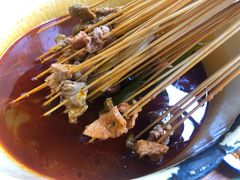 -拈签一笑黄牛肉辣卤串串