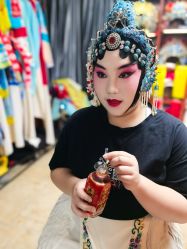 -胭脂猫京剧摄影