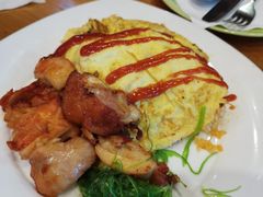 奥尔良鸡排蛋包饭-吉姆丽德乡村西餐厅(闵行交大店)