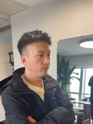 -型男帮男士假发补发·佩戴式发型