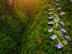 -蝶舞清江·恩施地心谷景区