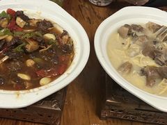 -阿峰饭店·本地土菜馆·农家土鸡煲·一品神仙鸡(报福店)