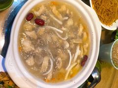 原味椰子鸡汤-龙泉人椰子鸡.糟粕醋.海南菜(三亚旗舰店)