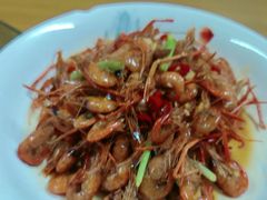 椒盐大虾-芦茨金富饭庄·25年老字号·专做稻草鸡