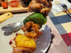 烤鸡腿排拼盘-遇见西木美式餐厅(体育路店)