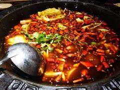 受气牛肉微辣锅小锅-受气牛肉·耙牛肉火锅(水晶郦城店)