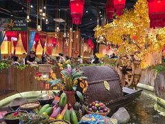 -老滇山寨•云南特色菜•地方菜•民族风情歌舞表演(金碧店)