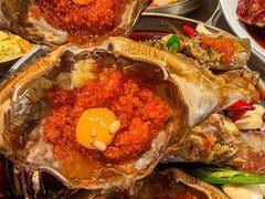 -草家酱蟹炭火烤肉店(珲春南路一店)