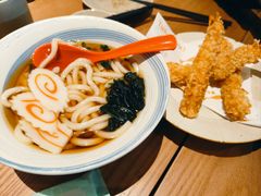 天妇罗虾乌冬面-Tuna maki寿司(苏州万象天地店)