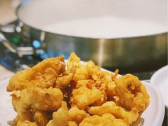 椒盐鱼腩-淘米捞·米汤脆鲩鱼火锅(福田皇岗店)