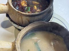 -长城砂煲田鸡粥