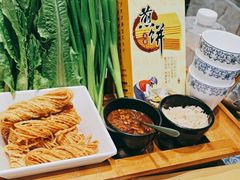 -煎饼卷大葱·非遗传承·潍坊菜(十笏园店)