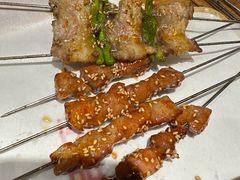 蒜苔羊排-小核桃品质串店(世茂大道店)